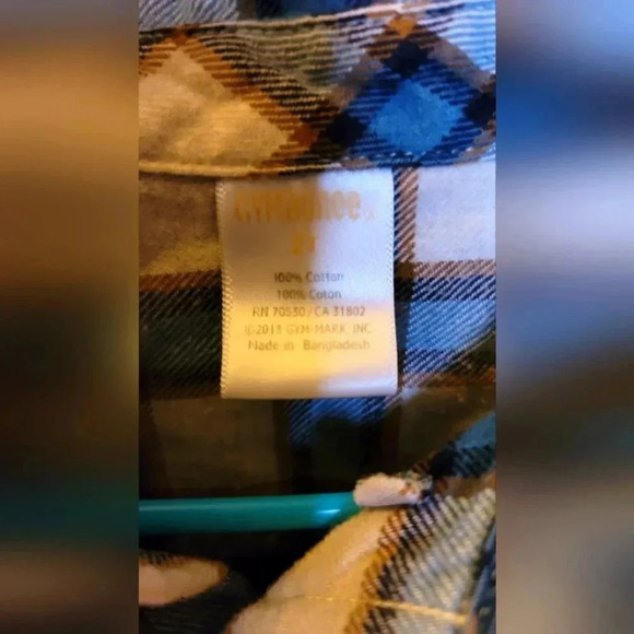 Gymboree Boy's 2t Long Sleeve Button Down - Picture 3 of 5